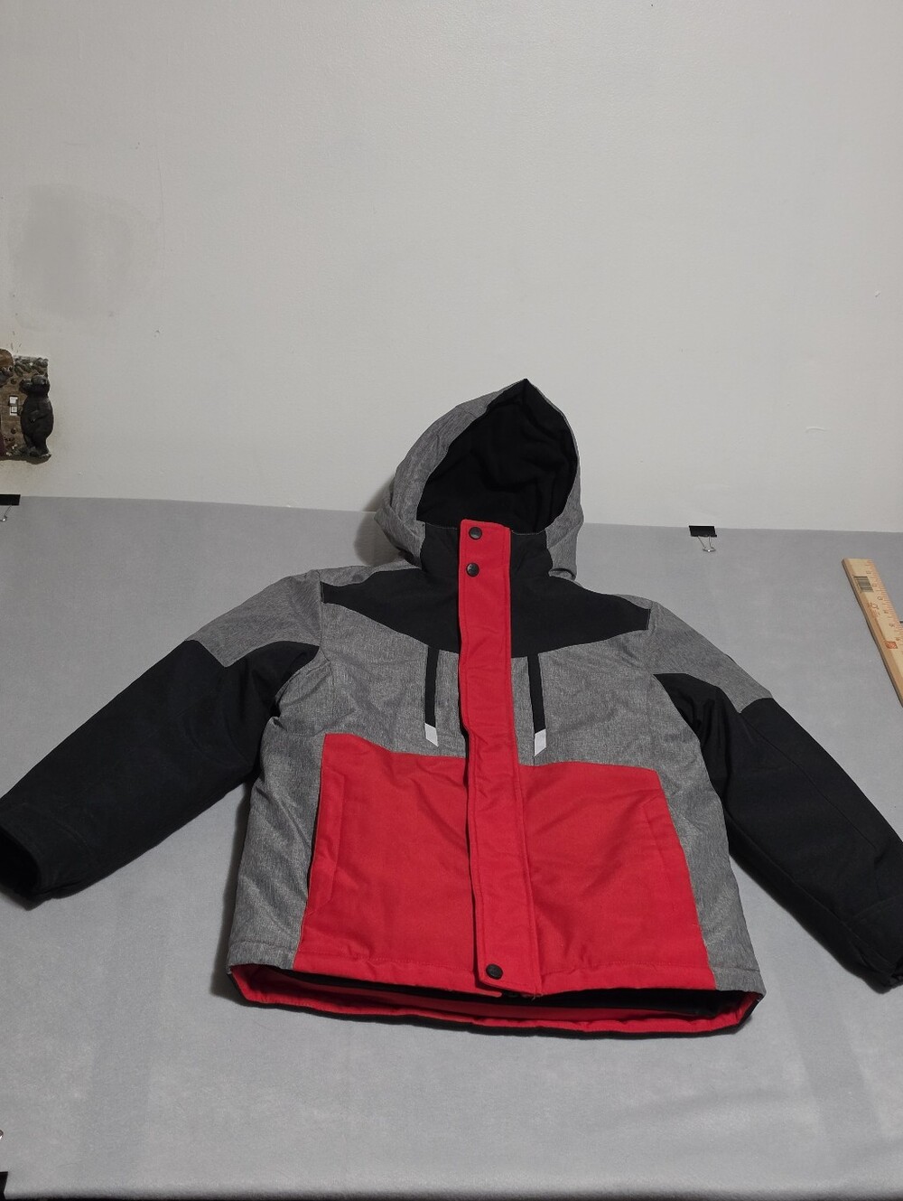 ZeroXposur Boys Size 8 3-in-1 Winter Ski Jacket Camo Liner
